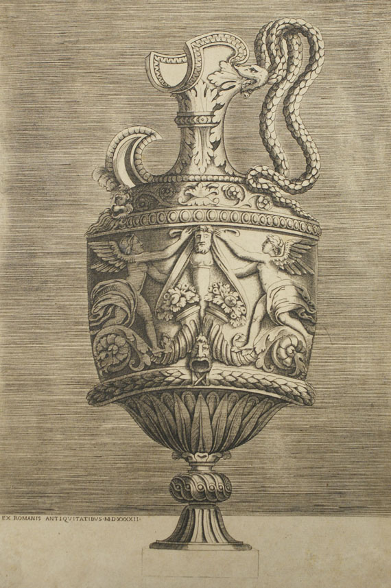  Antike - 78 Bll. Antike (Vasen, Masken, Portale, Statuen). - Autre image