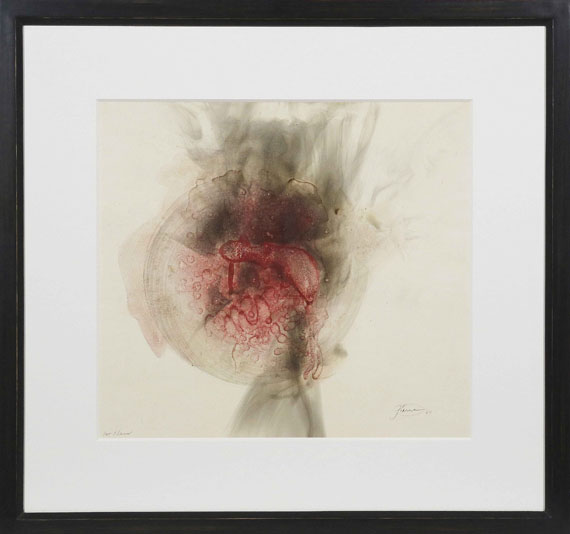 Otto Piene - Ohne Titel - Image du cadre