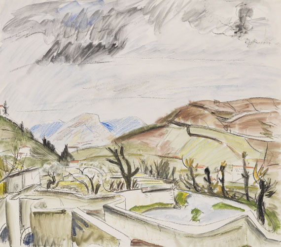 Erich Heckel - Brücke bei Le Puy