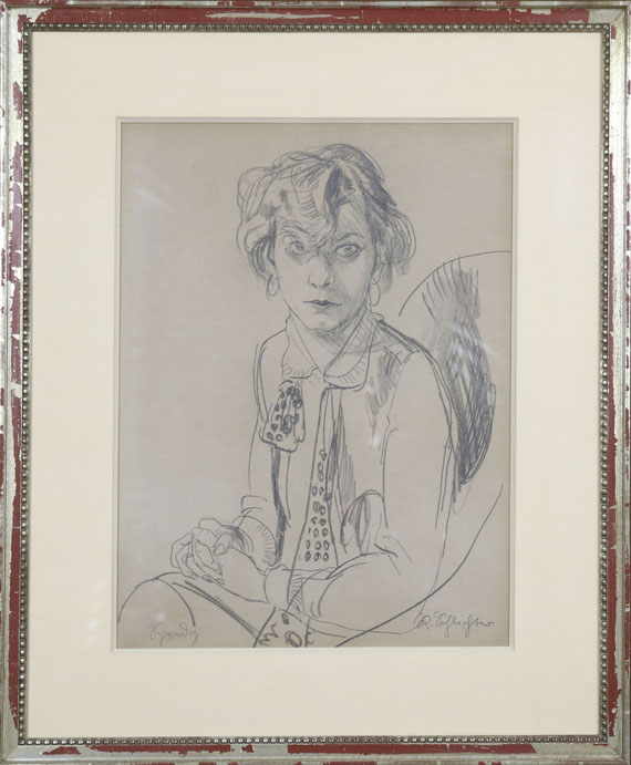 Rudolf Schlichter - Speedy - Image du cadre