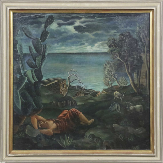 Carlo Mense - Göttliche Küste - Positano - Image du cadre