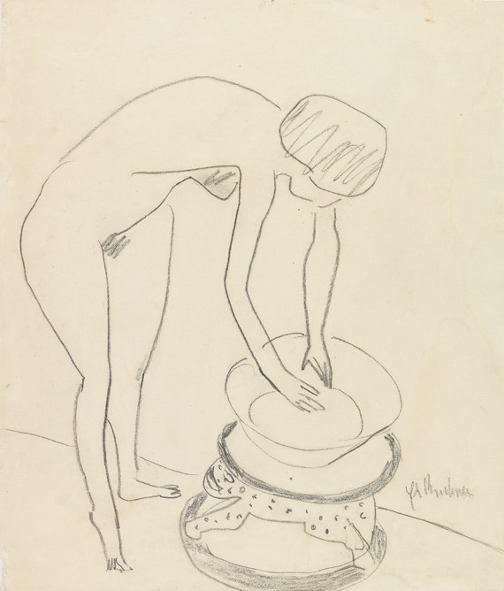 Ernst Ludwig Kirchner - Liegendes Mädchen - Autre image