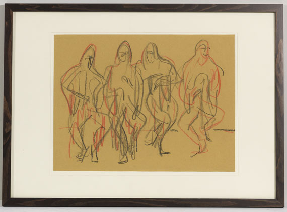 Ernst Ludwig Kirchner - Wigman - Tanz - Image du cadre