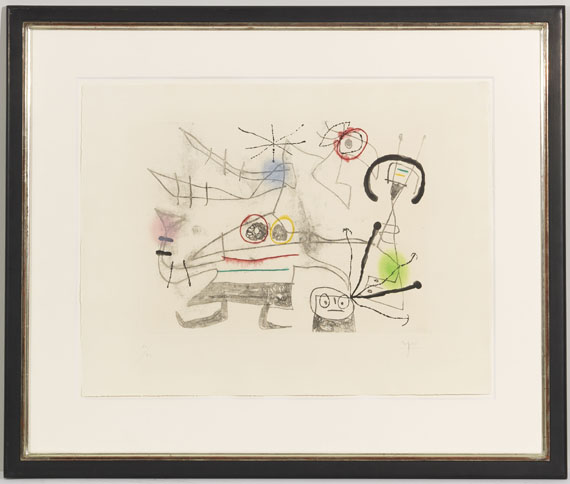 Joan Miró - Femme-Oiseau II - Image du cadre