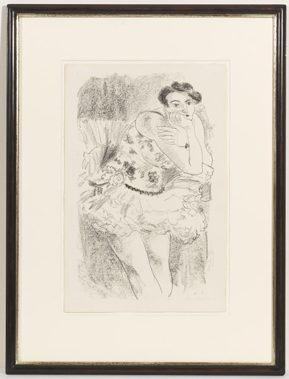 Henri Matisse - Danseuse Debout, accoudée (Dix danseuses) - Image du cadre