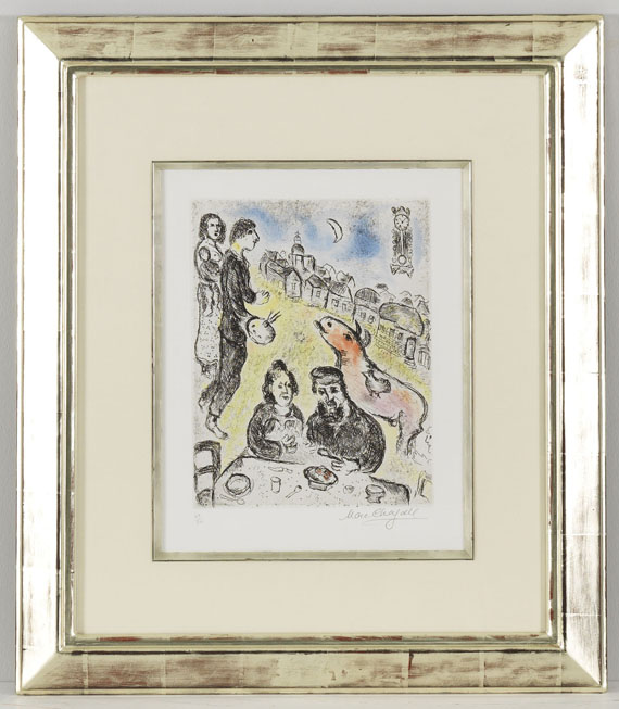 Marc Chagall - Le Repas - Image du cadre