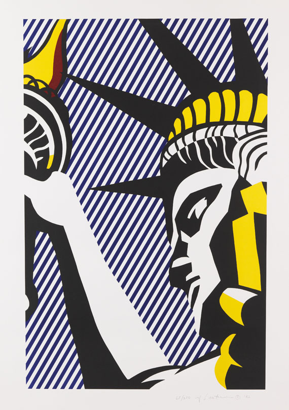 Roy Lichtenstein - I love Liberty