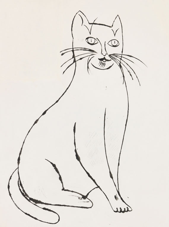 Andy Warhol - Sam sitting