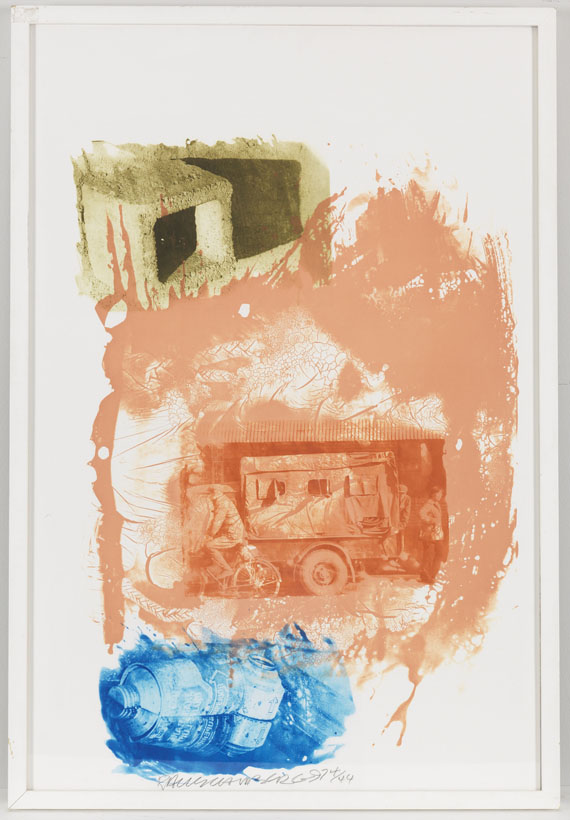 Robert Rauschenberg - Retreat - Image du cadre