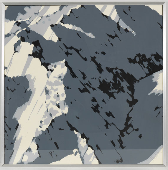 Gerhard Richter - Schweizer Alpen I - Image du cadre