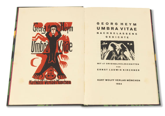 Georg Heym - Umbra Vitae. 1924. - Autre image