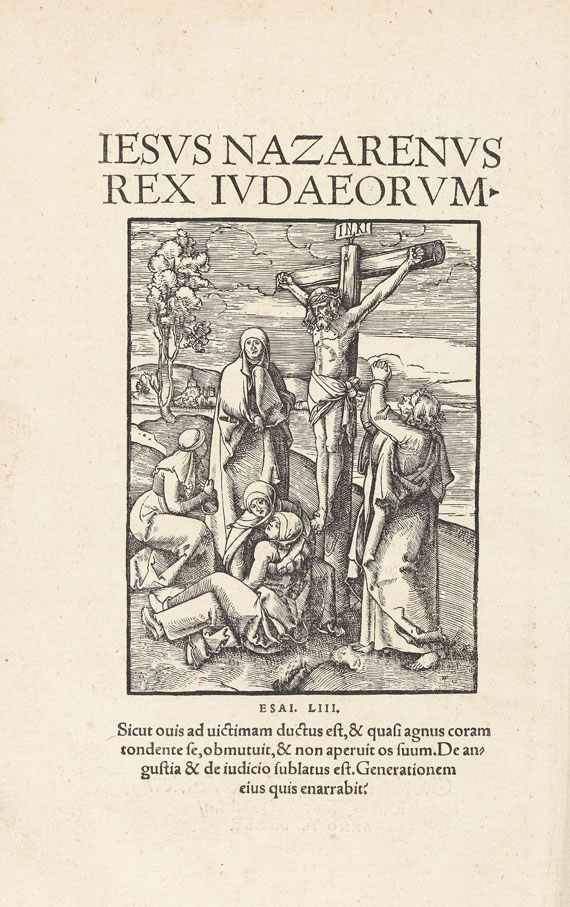 Georg Witzel - Allerheiligste Historia der Passion. 1545 - Dabei: Confessio Augustiana.