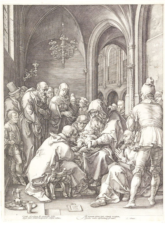 Hendrick Goltzius - 2 Bll. aus dem Marienleben.