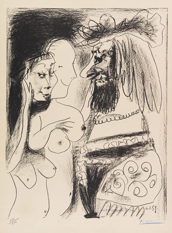 Pablo Picasso - Le vieux roi