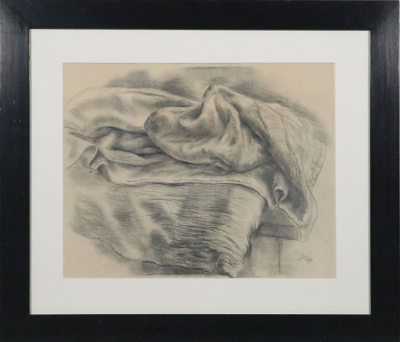 George Grosz - Textilstudie - Image du cadre