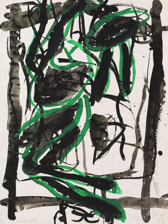 Georg Baselitz - Ohne Titel (18.VII)