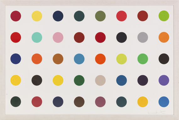 Damien Hirst - Methyl Phenylsulfoxide - Image du cadre