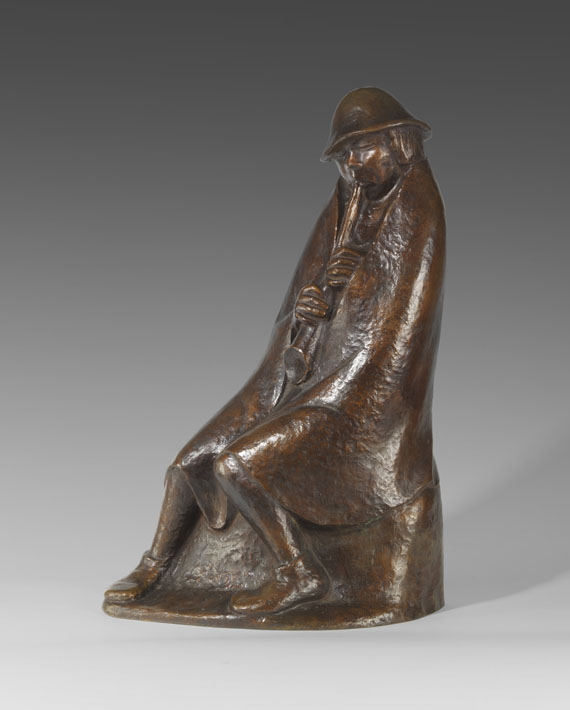 Ernst Barlach - Der Flötenbläser - Autre image