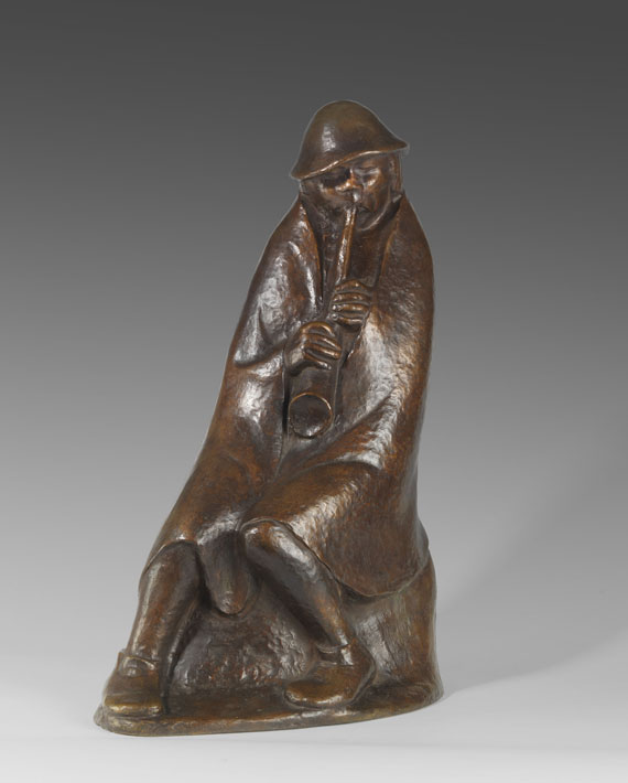 Ernst Barlach - Der Flötenbläser - Autre image