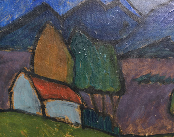 Gabriele Münter - Berglandschaft mit Haus - Autre image