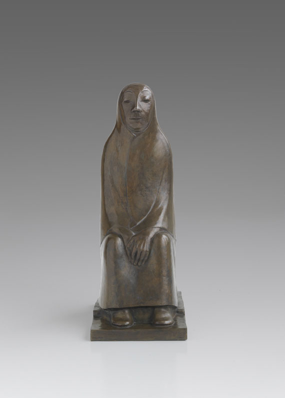 Ernst Barlach - Sitzende Alte - Autre image