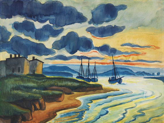 Pechstein - Sonnenuntergang (Lebastrom)