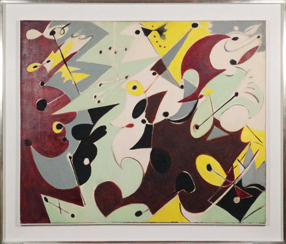 Ernst Wilhelm Nay - Irisches Märchen - Image du cadre