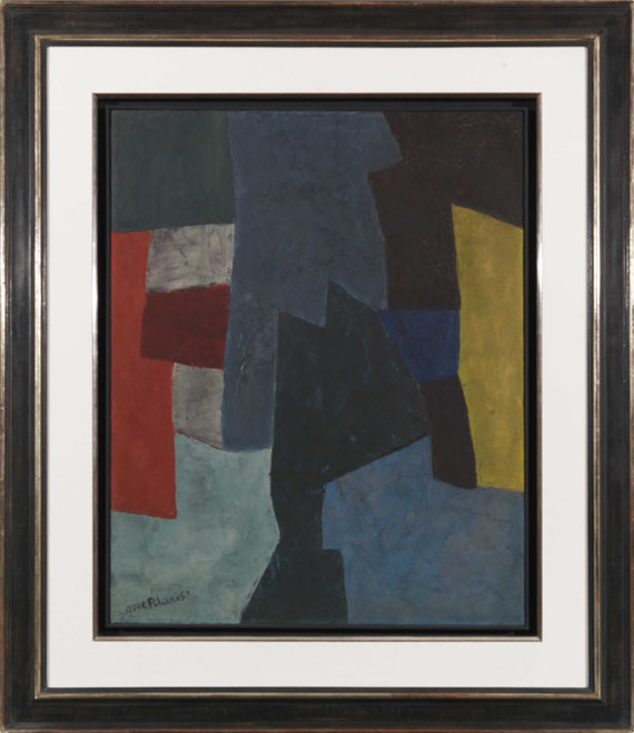 Serge Poliakoff - Composition abstraite - Image du cadre