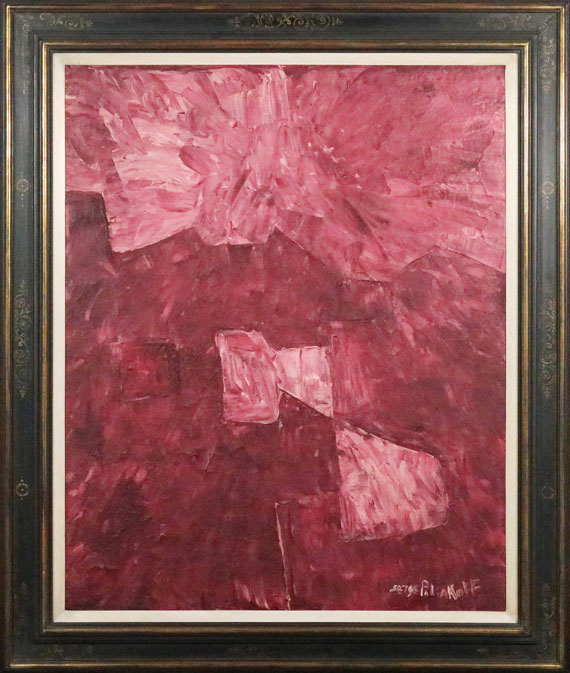 Serge Poliakoff - Composition abstraite - Image du cadre