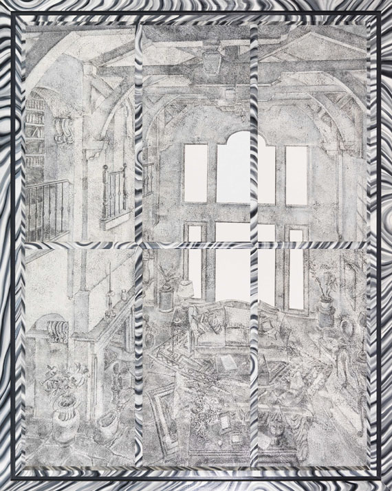 Richard Artschwager - Grotto of Altamirada - Image du cadre
