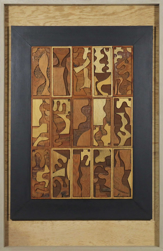 Louise Nevelson - Ohne Titel (#41082) - Image du cadre