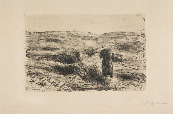 Max Liebermann - 10 Bll. Landschaften / Figürliches - Autre image