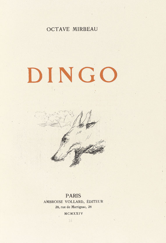 Octave Mirbeau - Dingo - Autre image