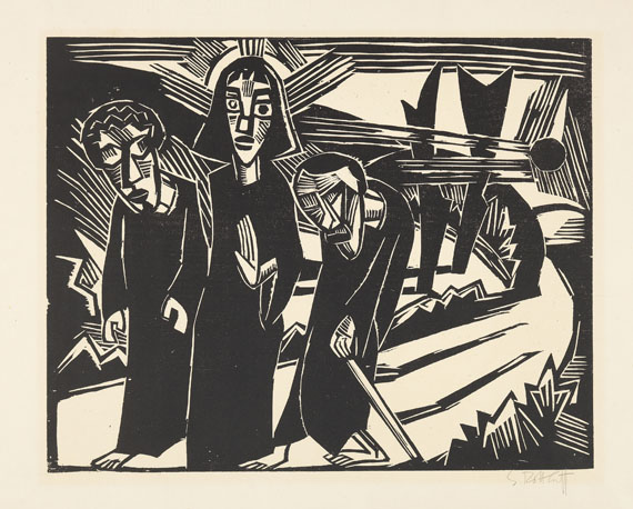 Karl Schmidt-Rottluff - 10 Bll. Holzschnitte - Autre image