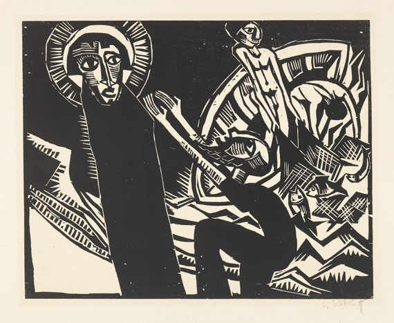 Karl Schmidt-Rottluff - 10 Bll. Holzschnitte - Autre image