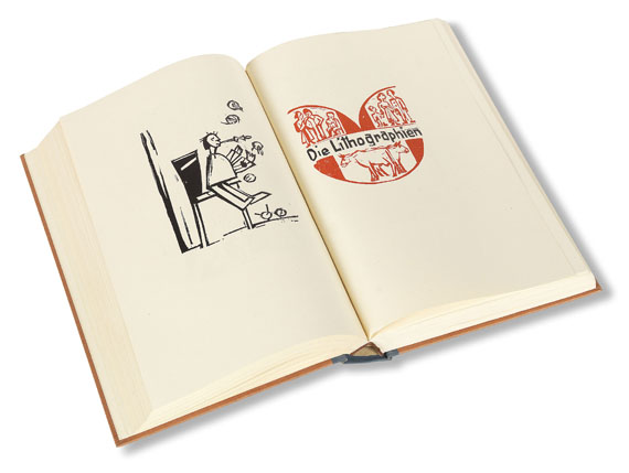Gustav Schiefler - Die Graphik Ernst Ludwig Kirchners. 2 Bde. - Autre image
