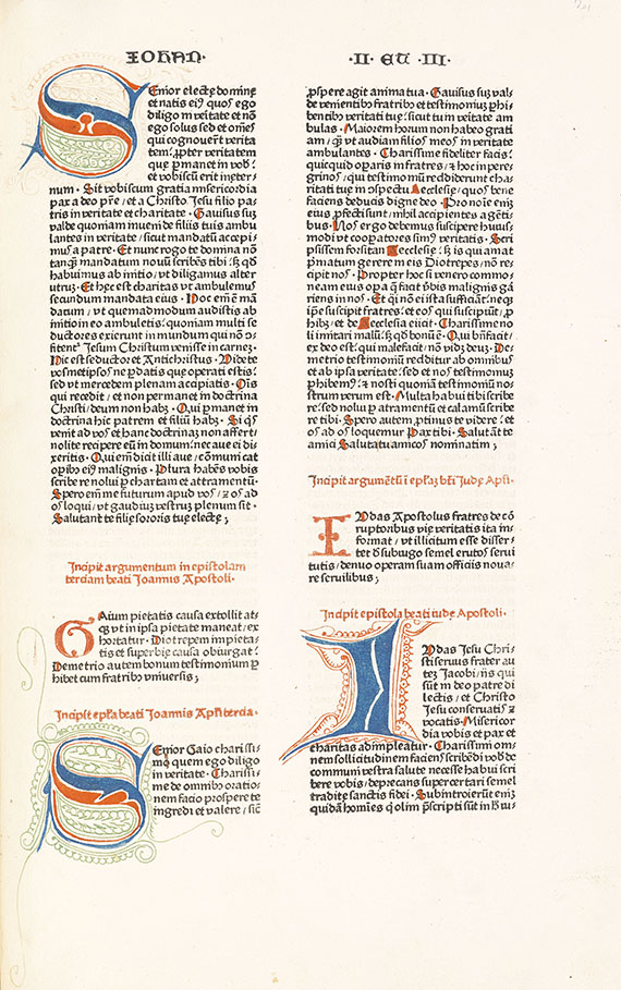  Biblia latina - Sensenschmidt-Bibel, mit Barock-Buchständer. - Autre image