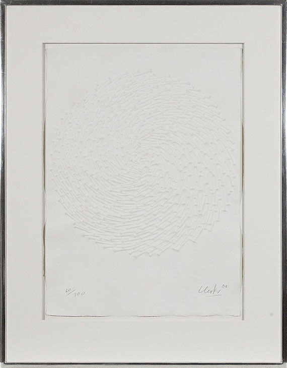 Günther Uecker - Spirale - Image du cadre