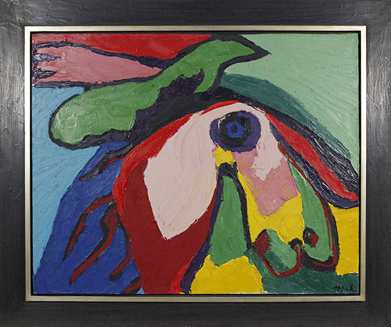 Karel Appel - Komposition - Image du cadre