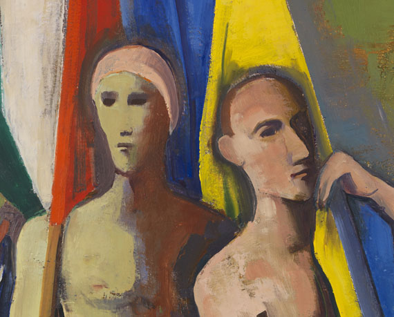 Karl Hofer - Jünglinge mit Fahnen - Autre image