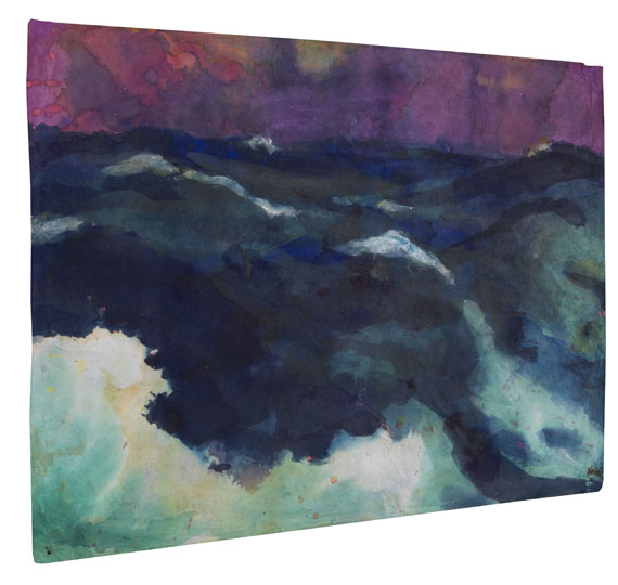 Emil Nolde - Hohe See unter violettem Himmel - Autre image