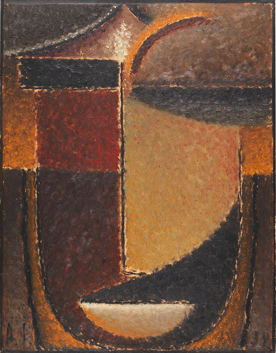 Alexej von Jawlensky - Abstrakter Kopf: Orient - Verhaltene Glut