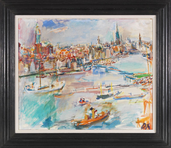 Oskar Kokoschka - Hamburg III - Image du cadre