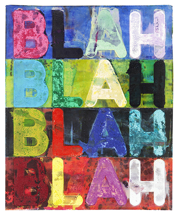 Mel Bochner - Blah, Blah, Blah