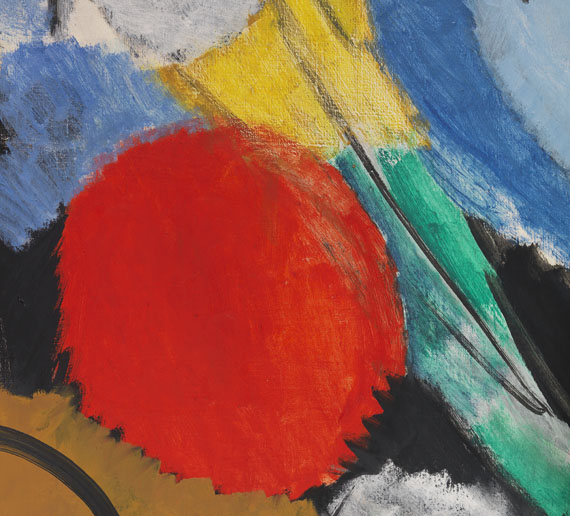 Ernst Wilhelm Nay - Scheiben und Halbscheiben - Autre image