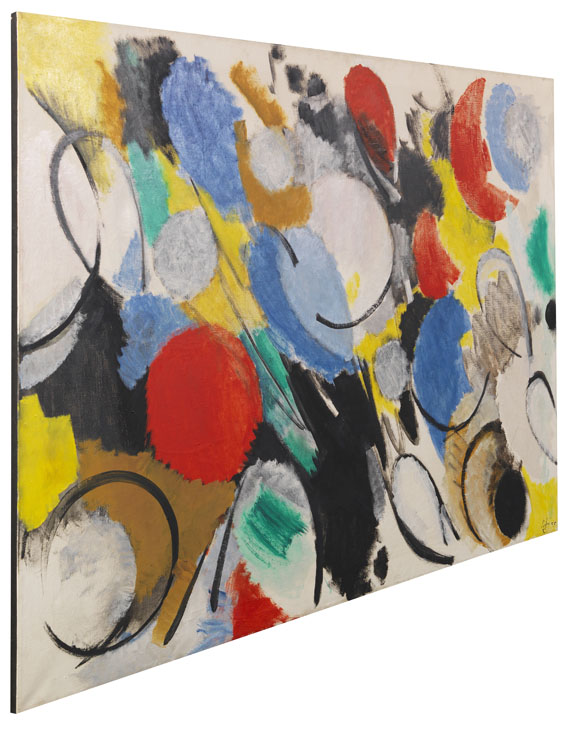 Ernst Wilhelm Nay - Scheiben und Halbscheiben - Autre image