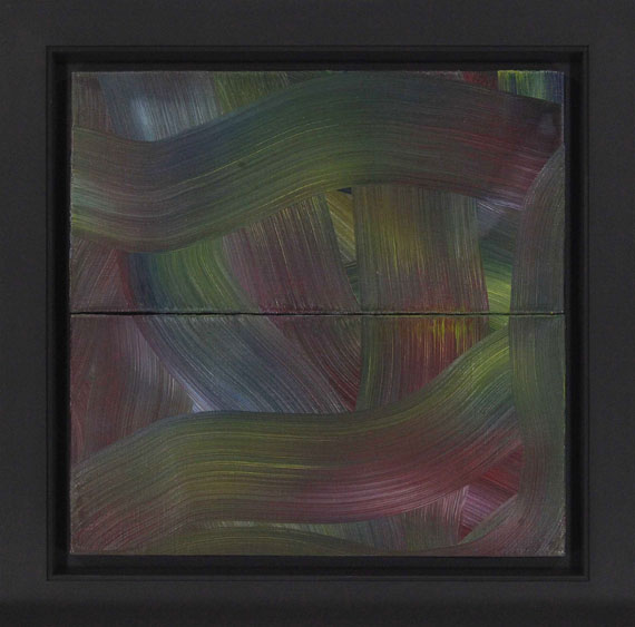 Gerhard Richter - Rot-Blau-Gelb - Image du cadre