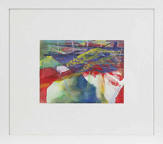 Gerhard Richter - Gebirge - Image du cadre