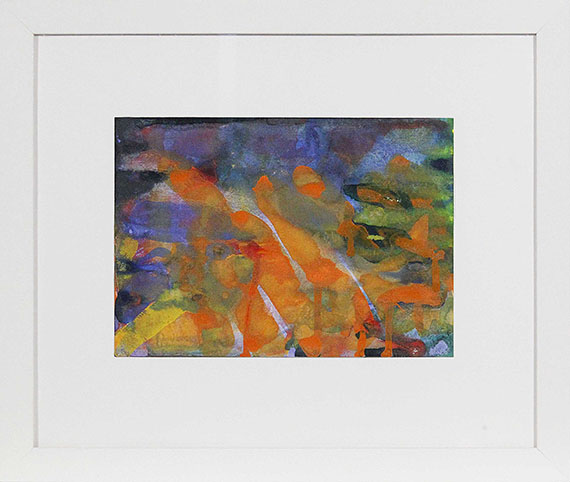 Gerhard Richter - Ohne Titel (17.Okt.1990) - Image du cadre