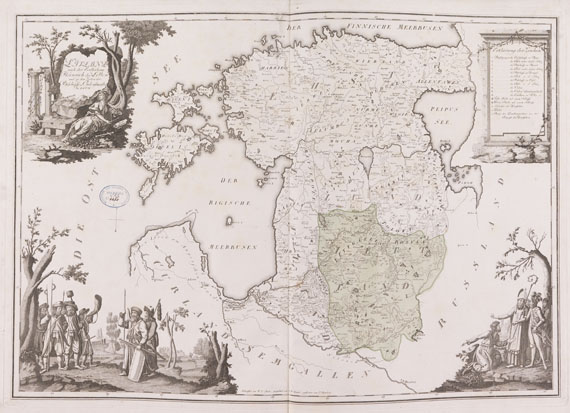 Ludwig August Mellin - Atlas von Liefland